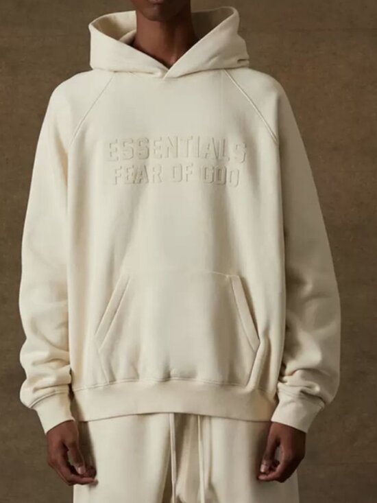 Fear of God Other - Fear of God Essentials Hoodie Egg Shell   XS-XL